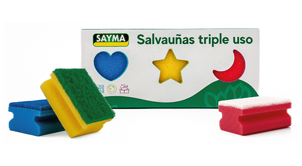 Ref. 63 - 3 salvauñas triple uso
